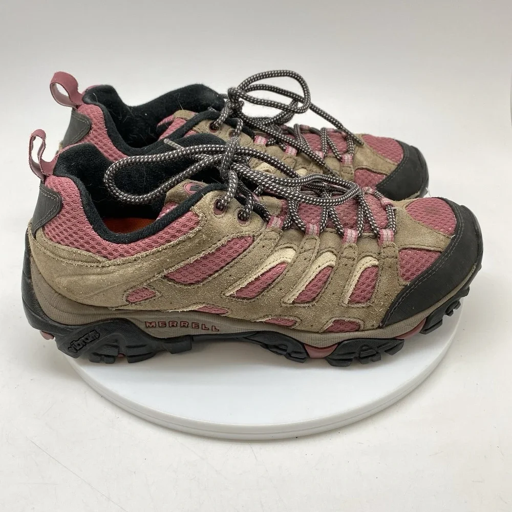 Merrell‎ Boots Womens 9.5 Moab Ventilator J24464 Low Brown Hiking Athletic Shoes